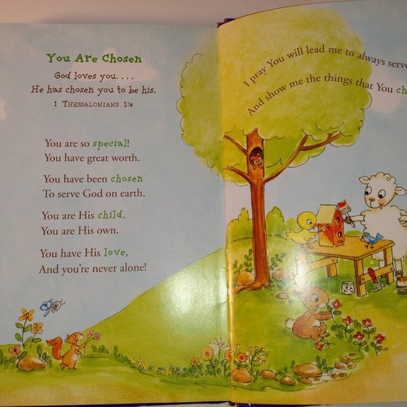 CHILDRENS COLORFUL BEDTIME TREASURY BIBLE 7" STORY BOOK - Picture 5 of 7